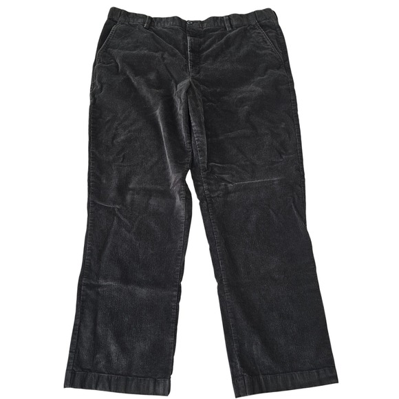 L.L.Bean Other - LL Bean Comfort Waist Corduroy Pants Men's 42x32 Wide Wale Black Casual
